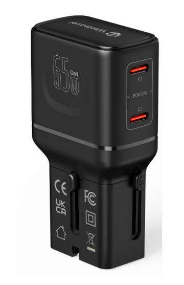 Travelsential 65W Mini Pocket USB C Travel Charger