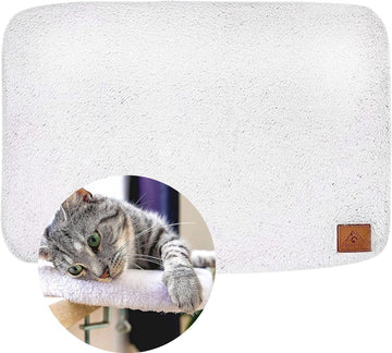 Pfotenolymp Cat Window Bed – Cozy Plush Lounger for Cats with Secure Clamp Mount, No Drilling Required