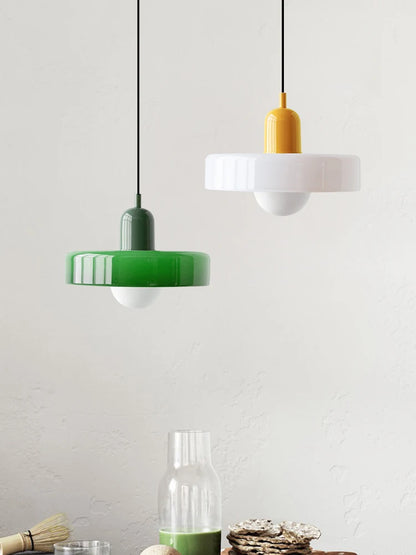 Donna - Nordic Retro Glass Hanging Lamp