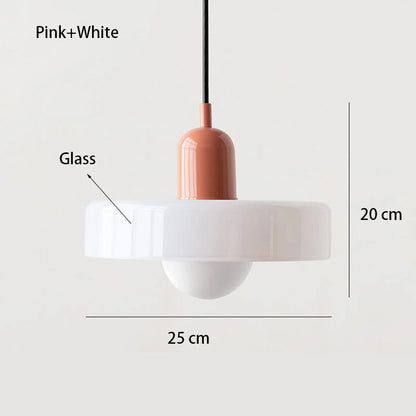 Donna - Nordic Retro Glass Hanging Lamp