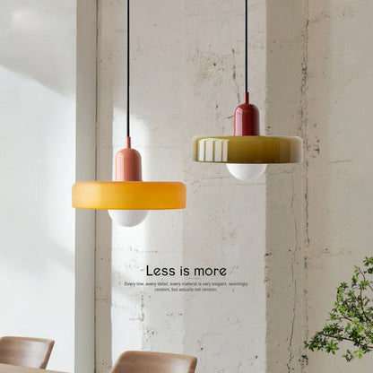 Donna - Nordic Retro Glass Hanging Lamp