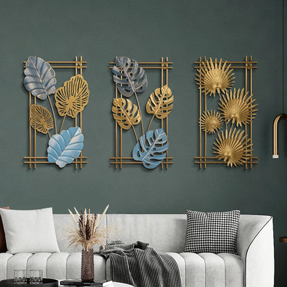 Nova - Nordic Metal Leaf Iron Wall Hanging Decor | Jooier