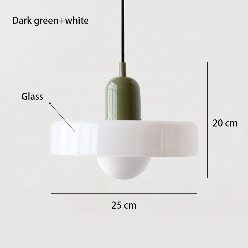 Donna - Nordic Retro Glass Hanging Lamp