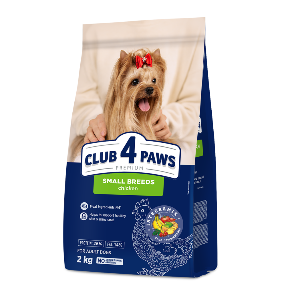 Club4Paws dry dog food small breeds