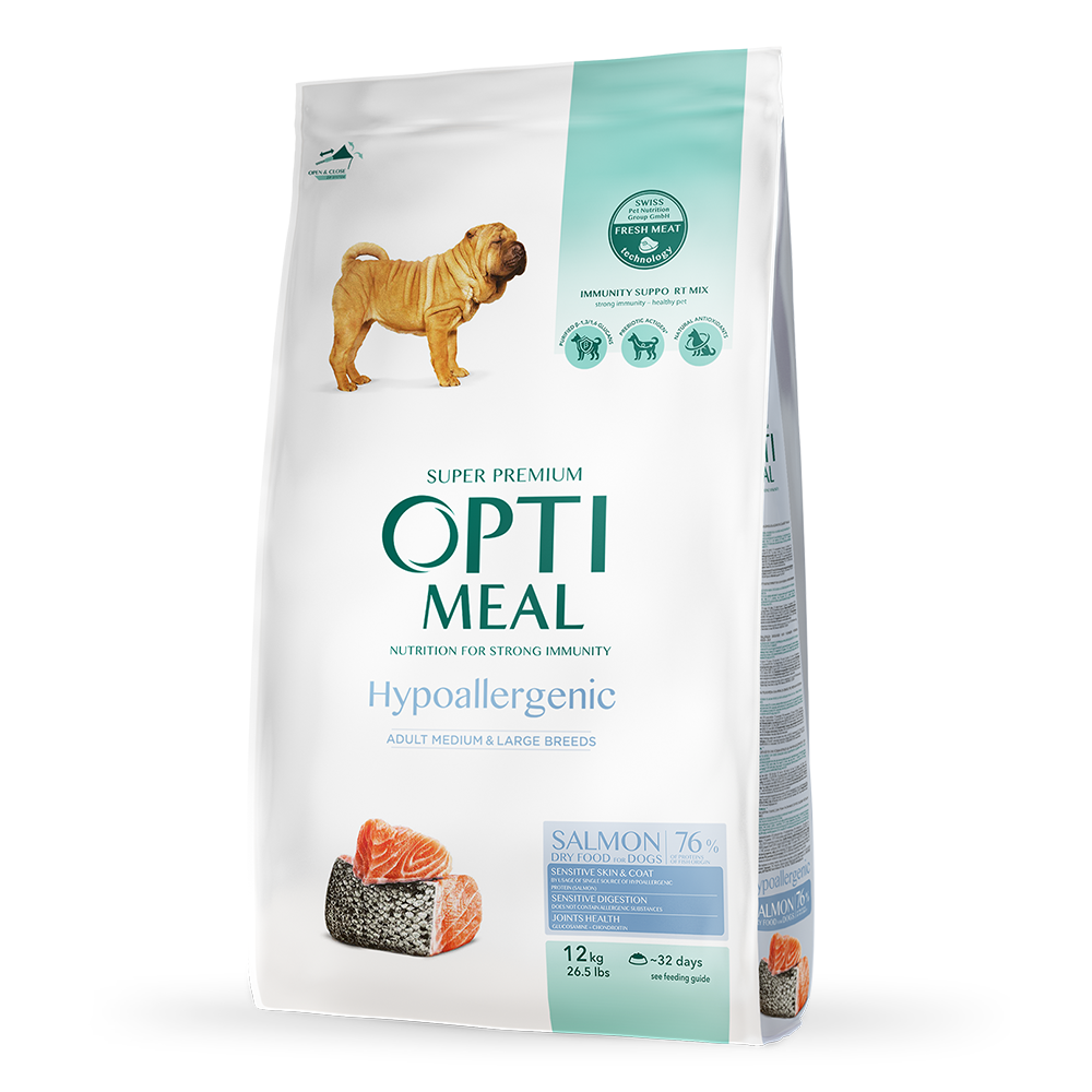 Adult Hypoallergenic Salmon, Medium and Large Breeds / 12 kg