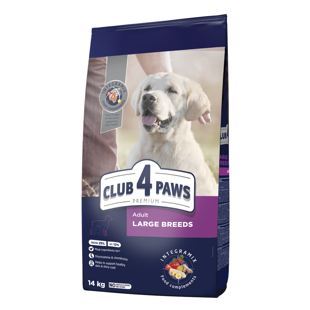 Club4Paws large breed dry dog food