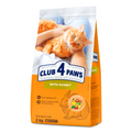 Club4Paws dry adult cat food rabbit