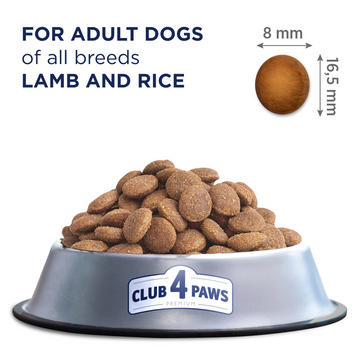 Club4Paws Lamb & Rice All Breeds 14 kg