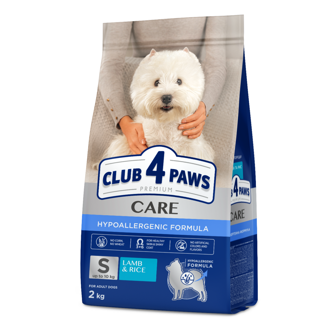 Club4Paws Lamb & Rice Small Breeds 900 g